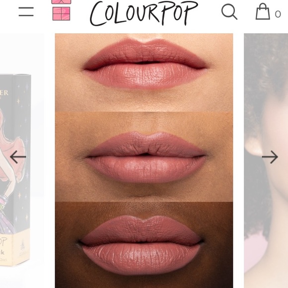 Colourpop Ariel Lipstick New in Box - Picture 2 of 3